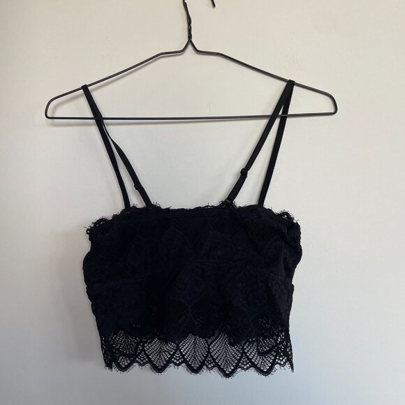 Aerie Square Neck Lace Bralette - Picture 4 of 5